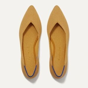 Rothy's The Point Flats, Marigold Yellow , Size 10